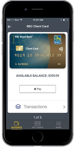 rbc debit card setup